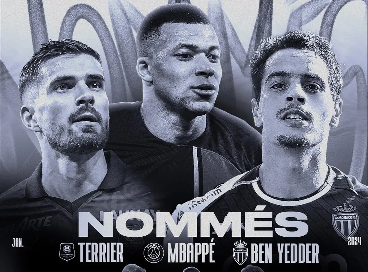 l1 terrier ben yedder ou mbappe qui sera le joueur de janvier unfp 371898