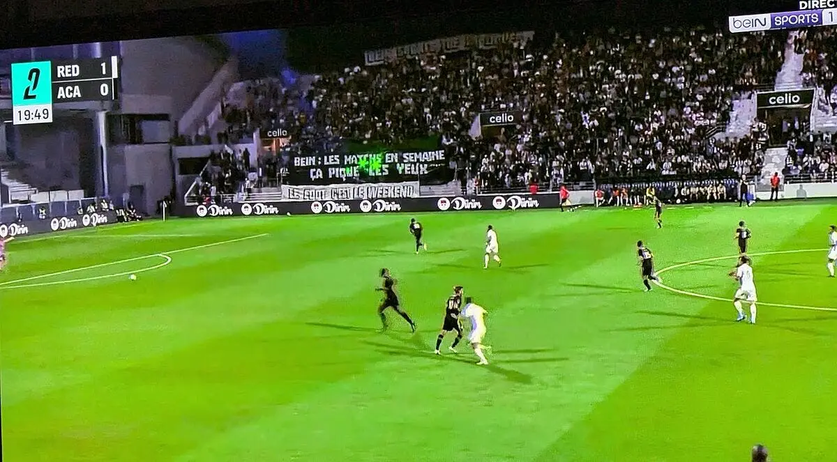 l2 des lasers pour gener red star ajaccio sur beinsports pxl 20240826 190738759 380354