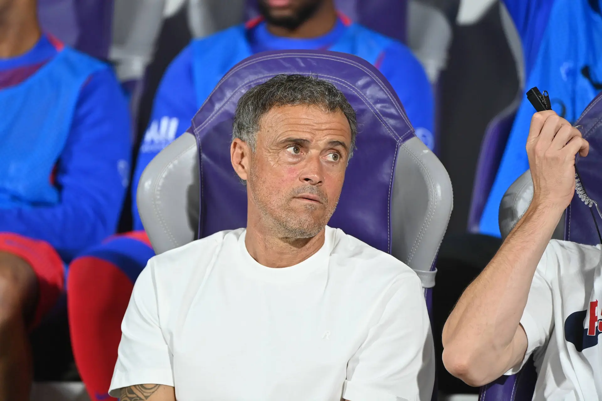 Le groupe du PSG pour la réception de Lens