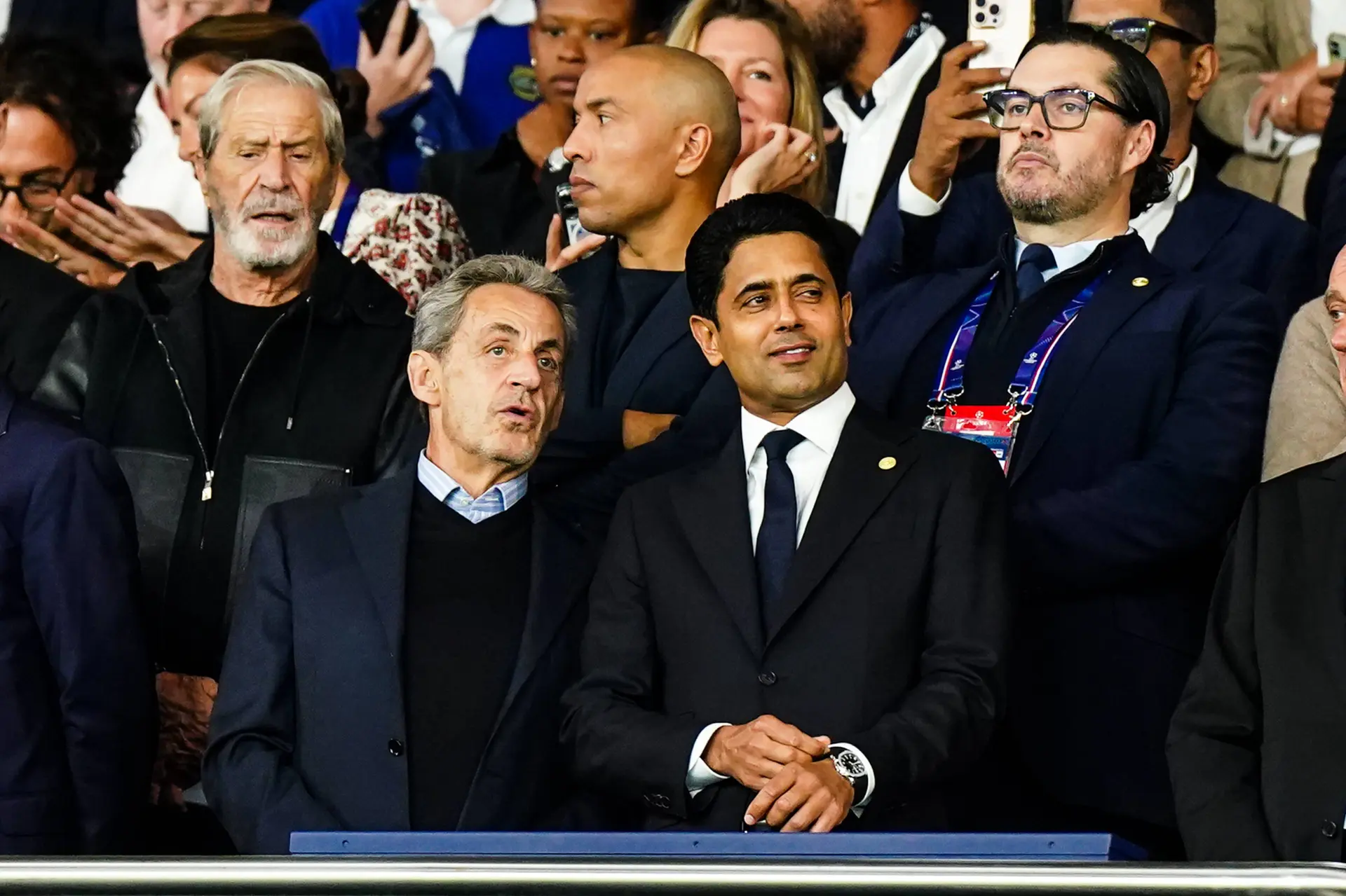 La boulette de Nicolas Sarkozy en plein match du PSG