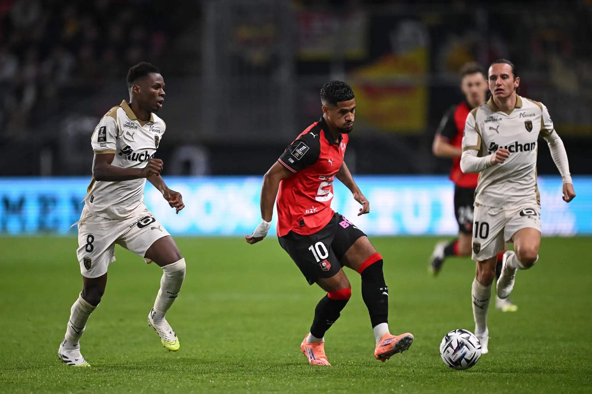 Lens Rennes Blas Thauvin