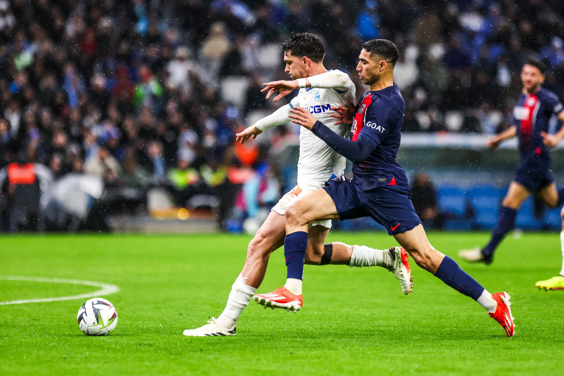 OM PSG Balerdi Hakimi