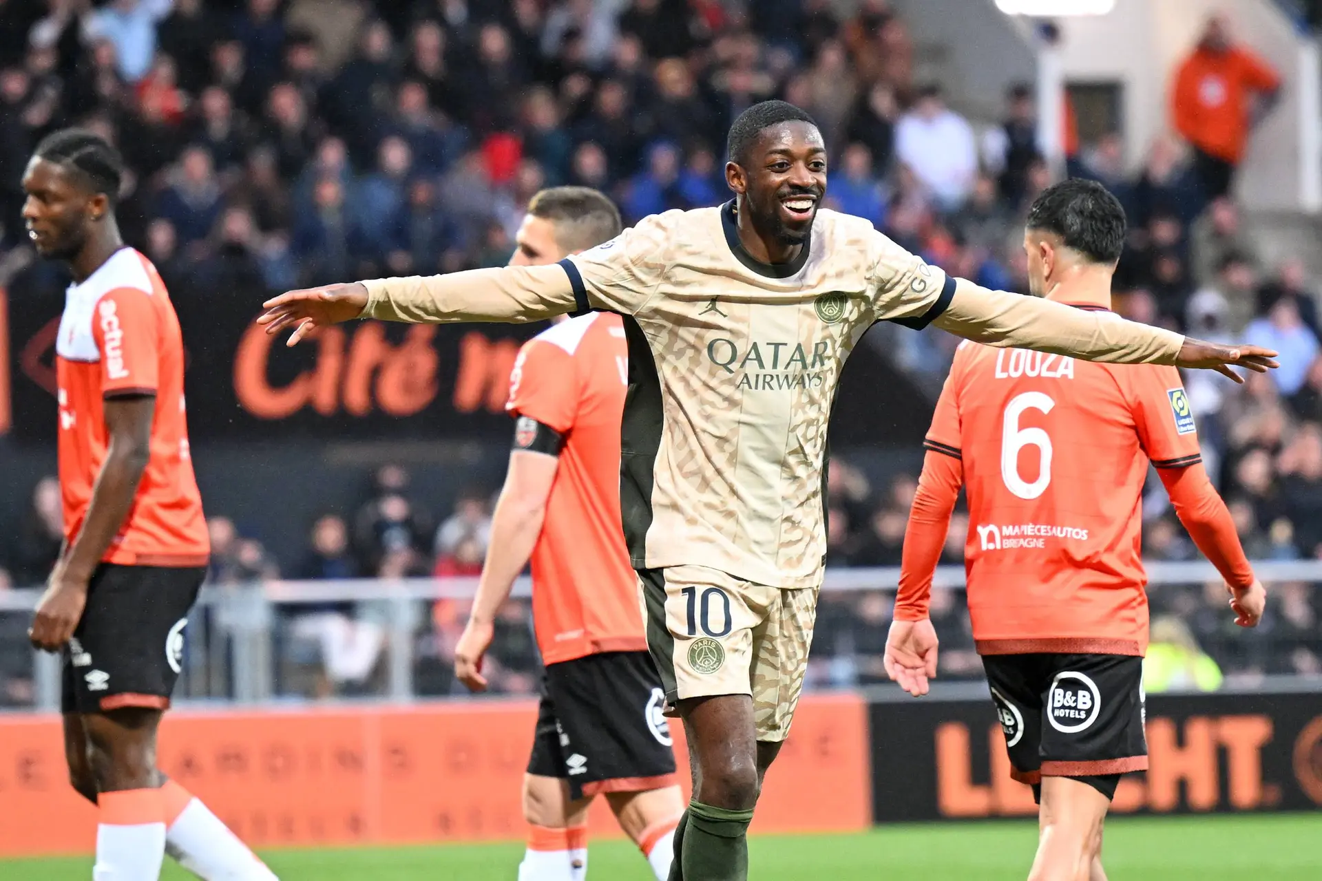 Le PSG avec Dembélé et Marquinhos à Leverkusen