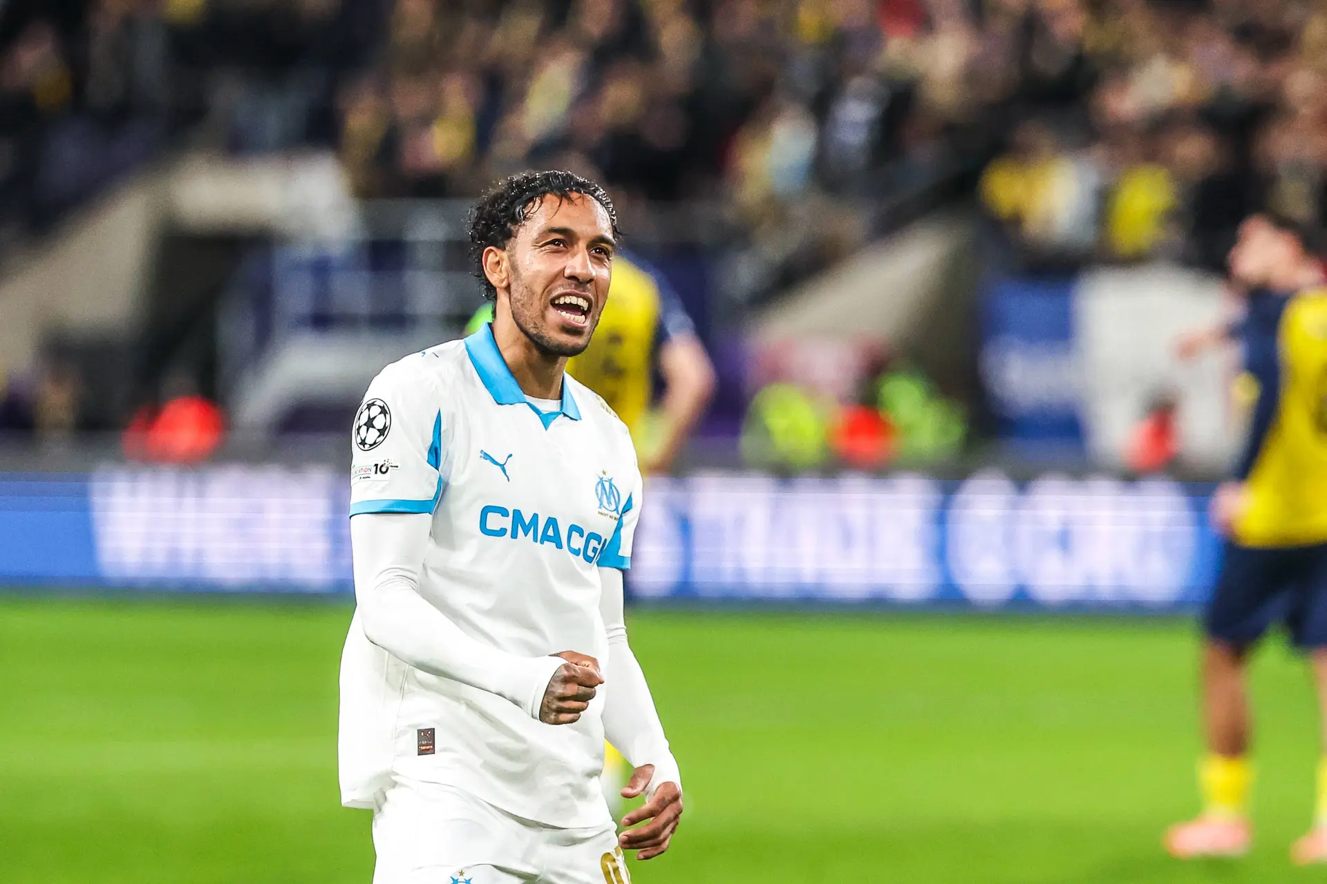OM : Aubameyang rentre blessé à Marseille