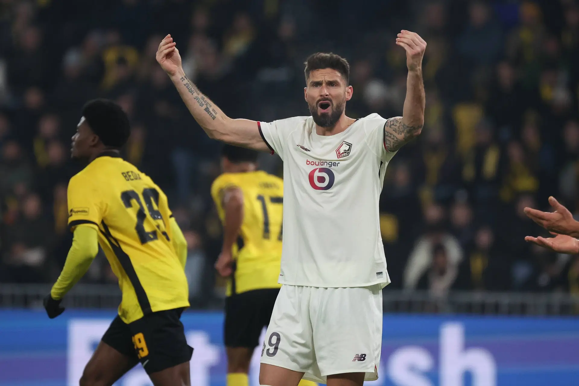 EL : Le LOSC voit rouge chez les Young Boys