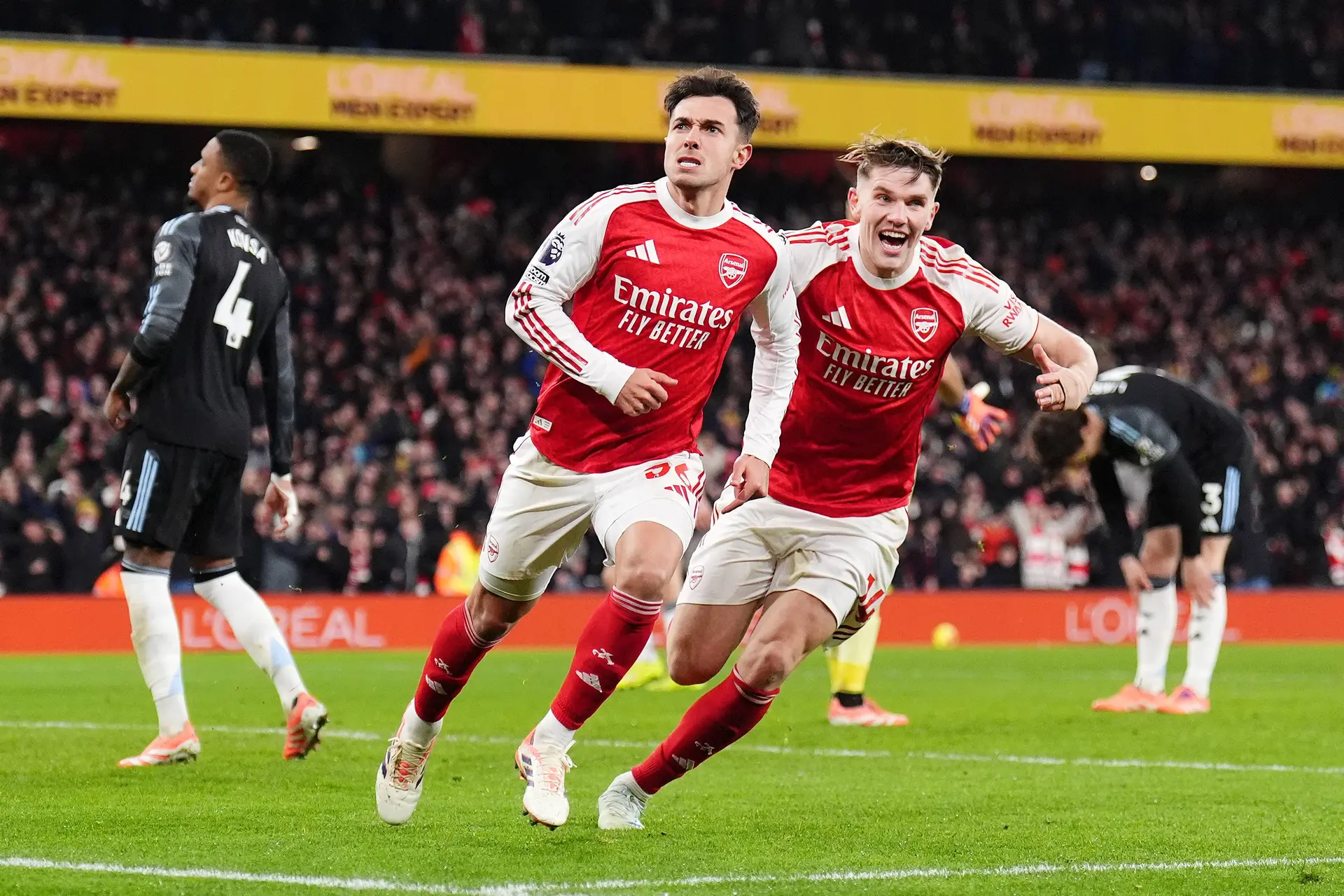 Ang : Arsenal stoppe brutalement la série d'Aston Villa