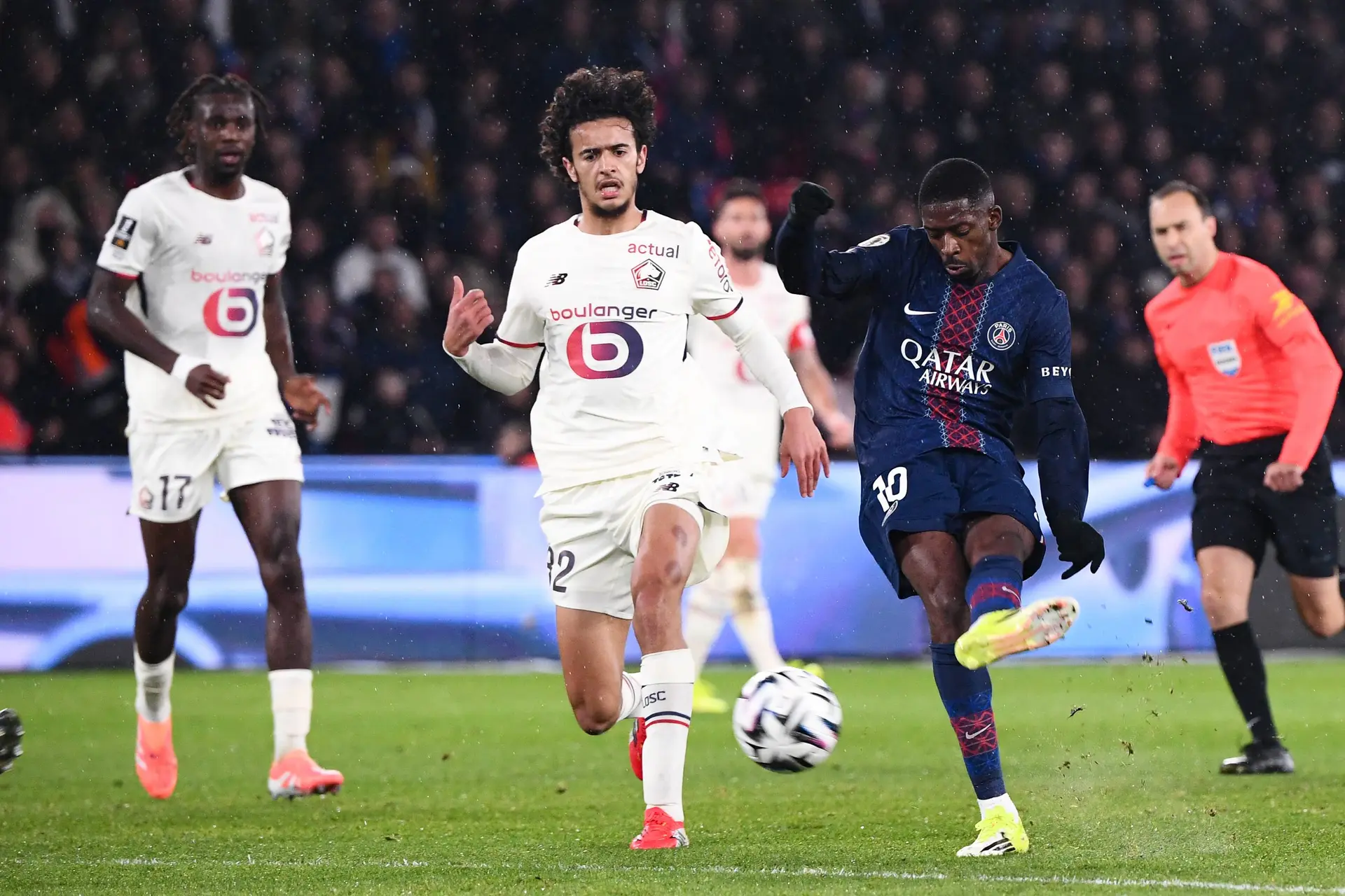 L1 : Un super Dembélé remet le PSG en tête
