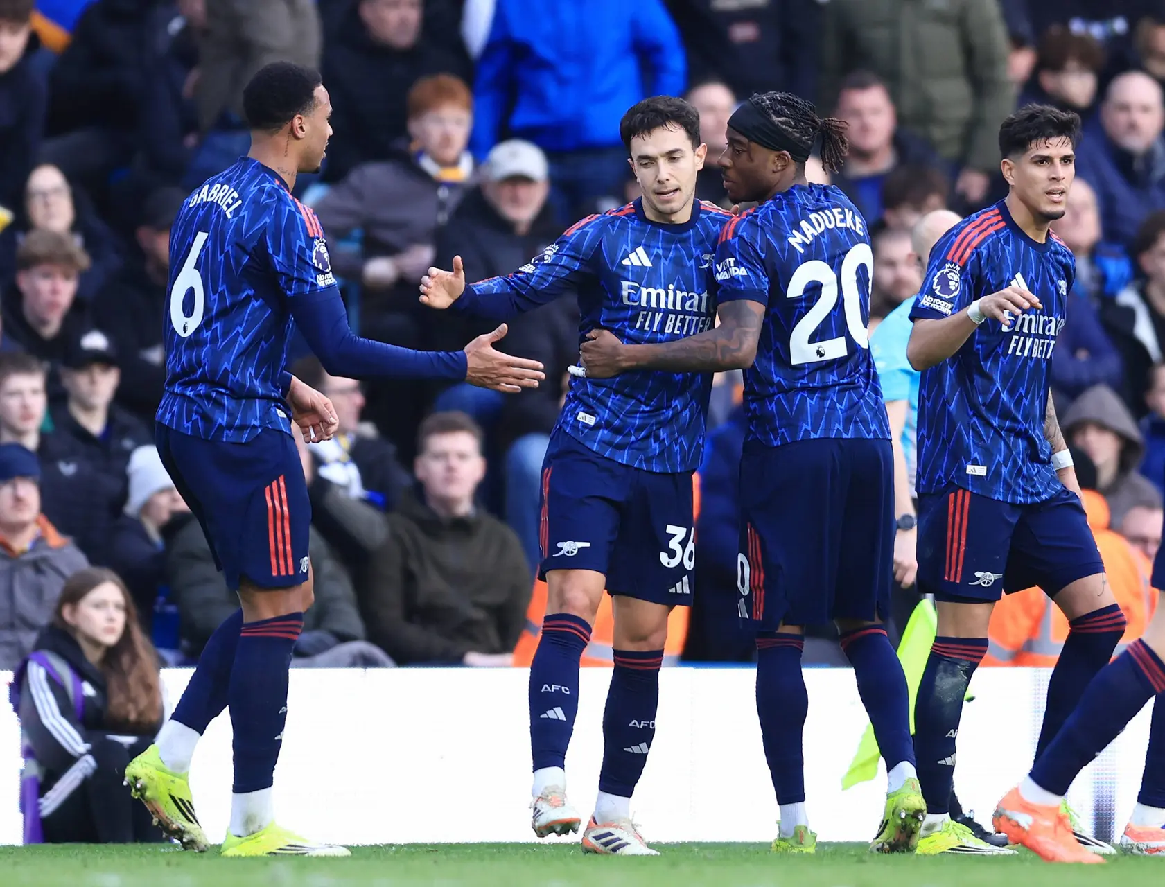 PL : Arsenal repart de l'avant à Leeds