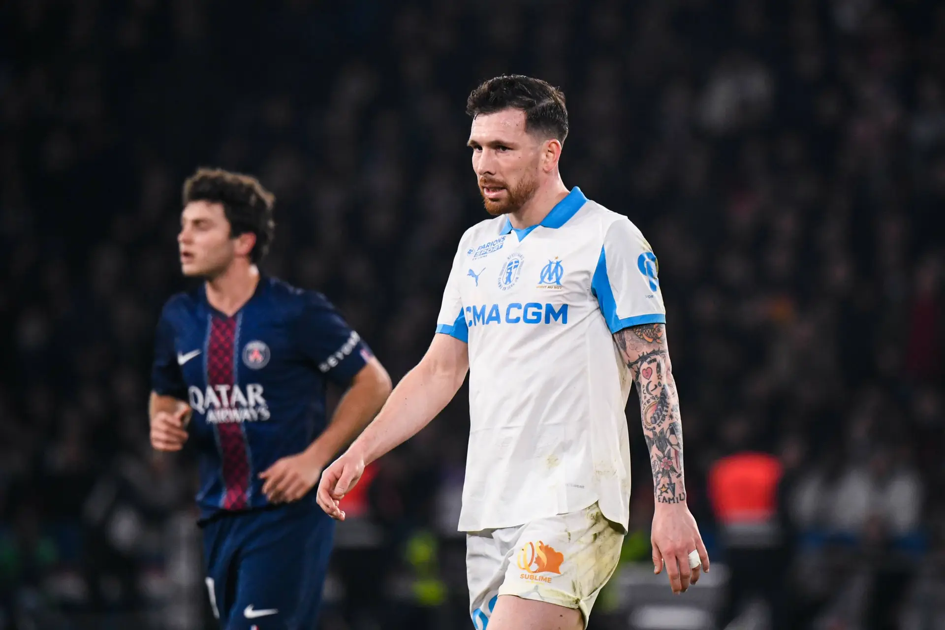PSG-OM : Il dévoile ce qu'aurait du répondre Hojbjerg à Dembélé