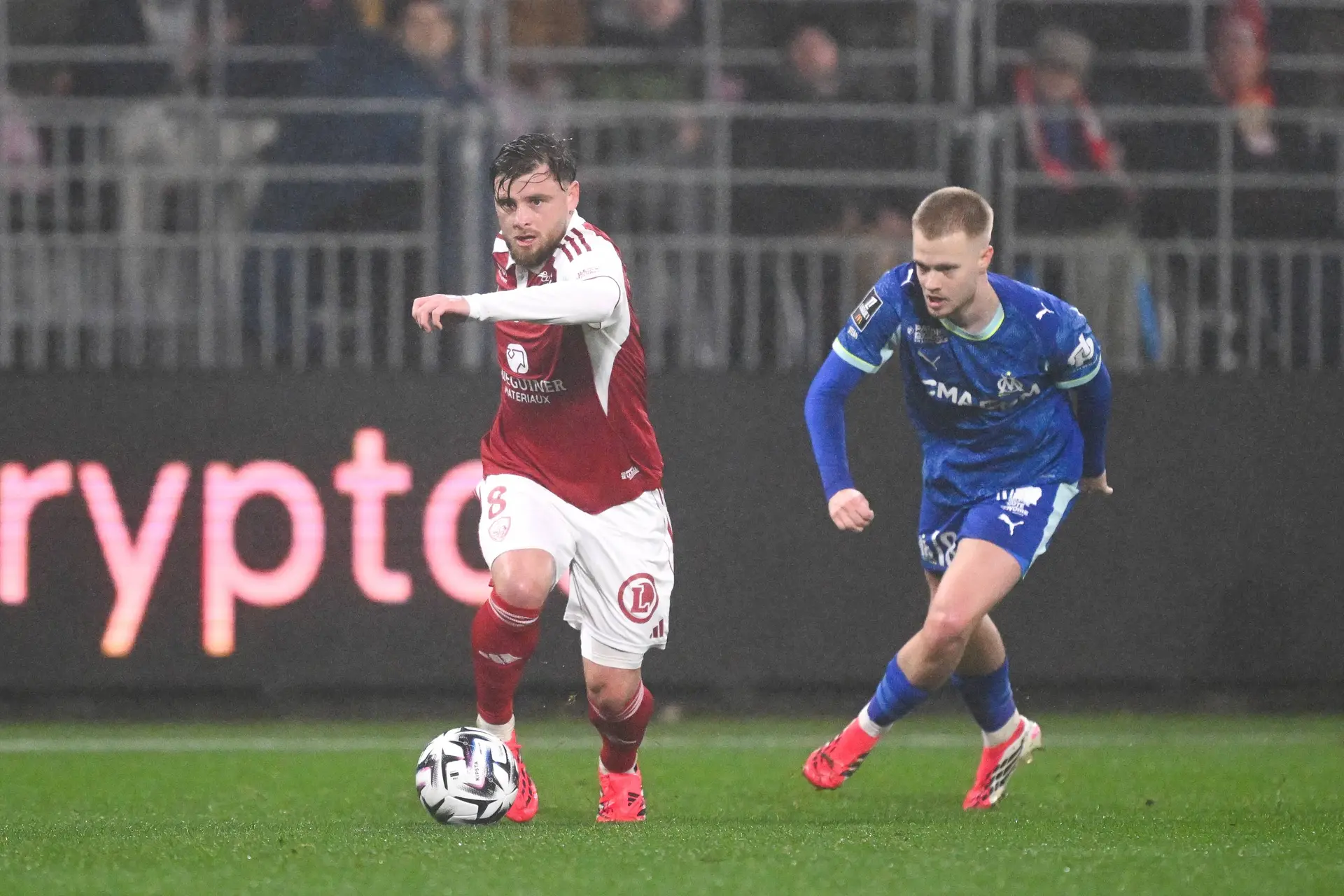 L1 : A Brest, l'OM de Beye se noie
