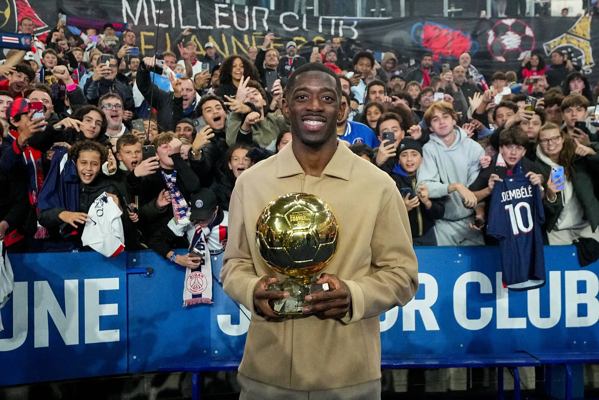 Ousmane Dembélé a tout gagné avec le PSG
