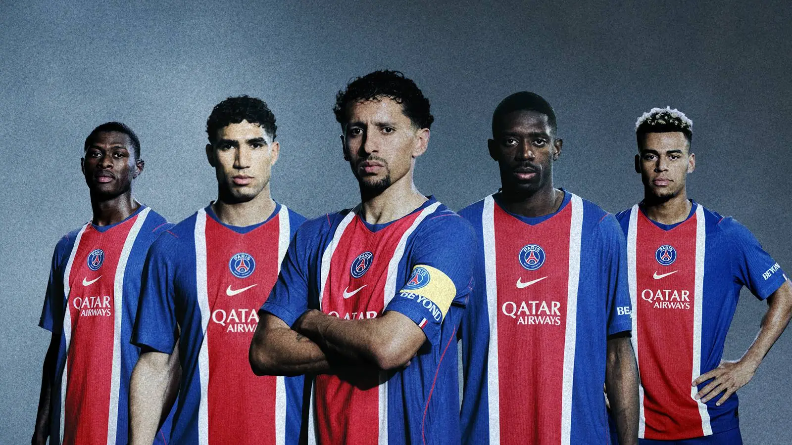 Les joueurs du PSG dévoilent le maillot 2026-2027