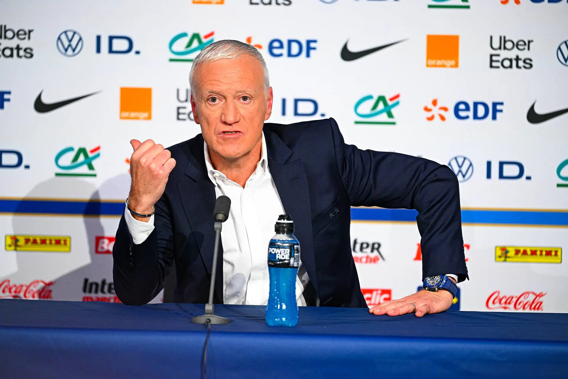 La France en finale, Deschamps n'aime pas ça du tout