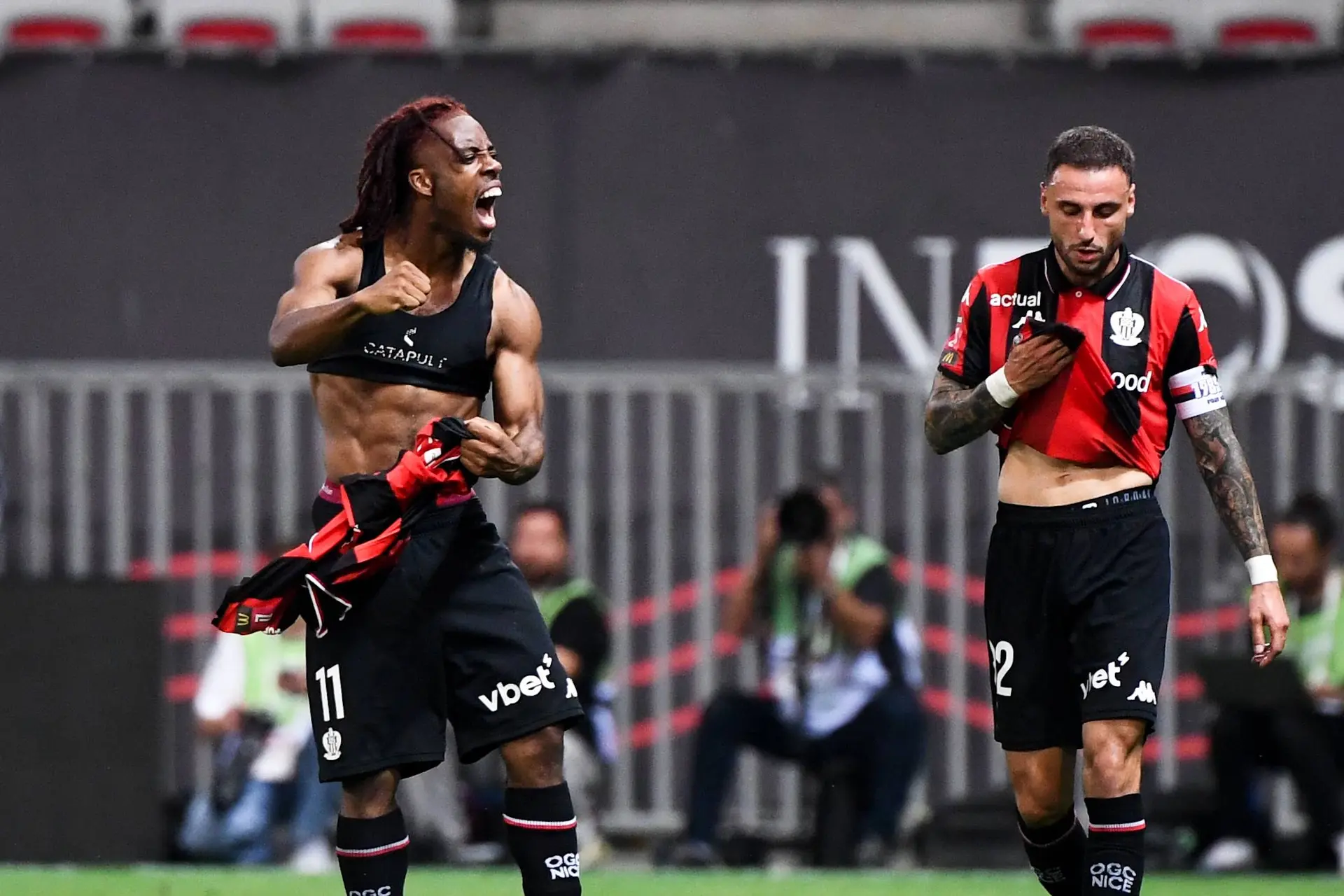 L1 : Nice écrase l'ASSE et sauve sa peau