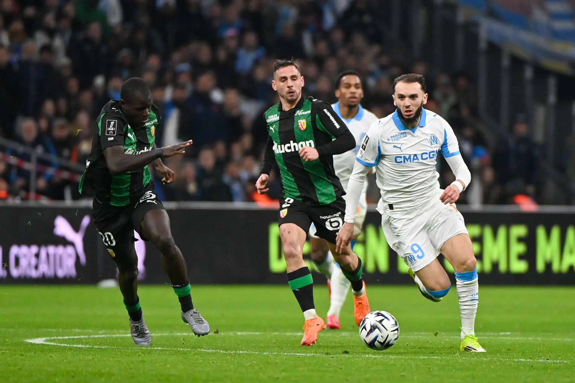 10e j : Lens-OM en affiche sur Ligue 1+