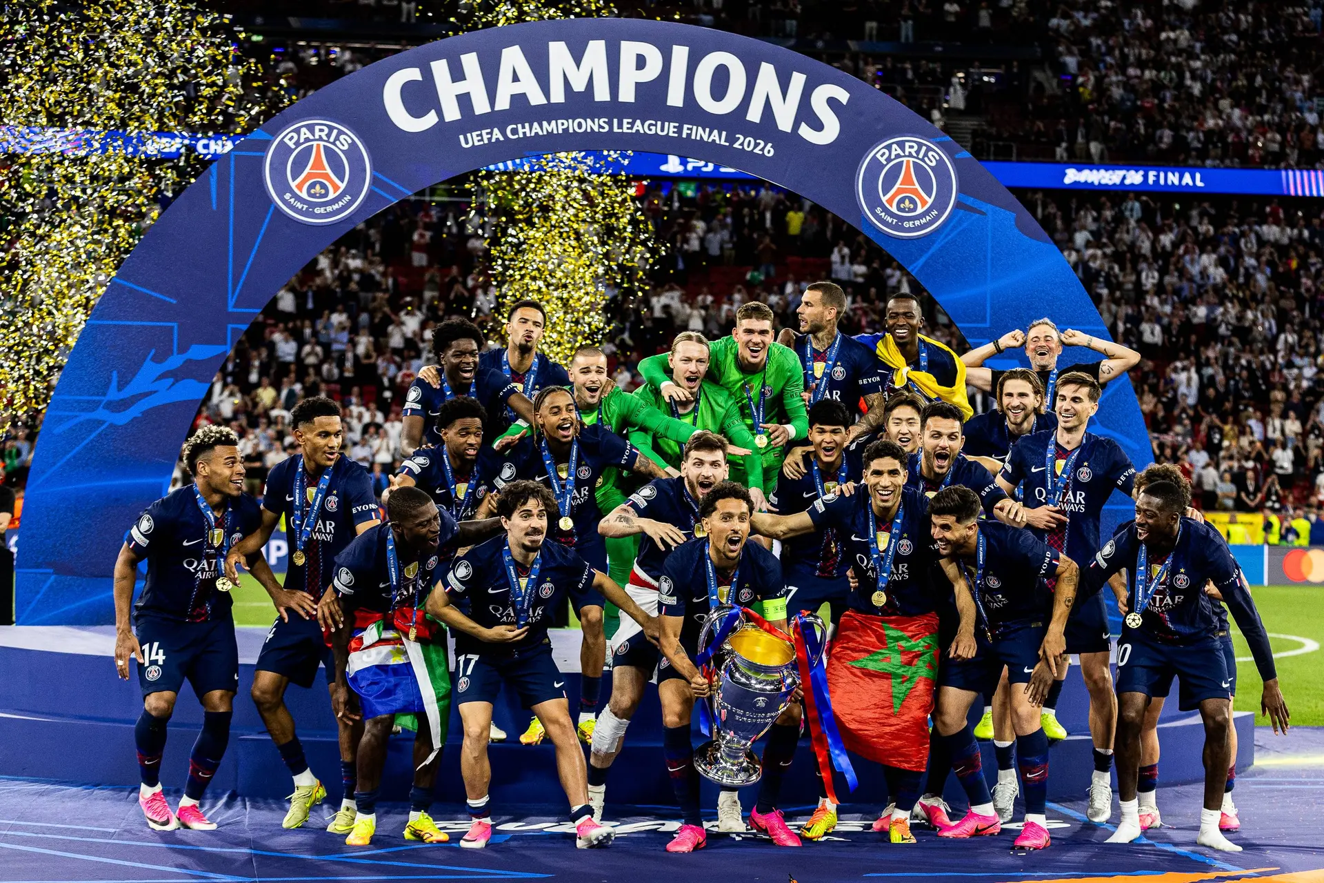 PSG : Dix joueurs en lice pour le Ballon d'Or, c'est un record !