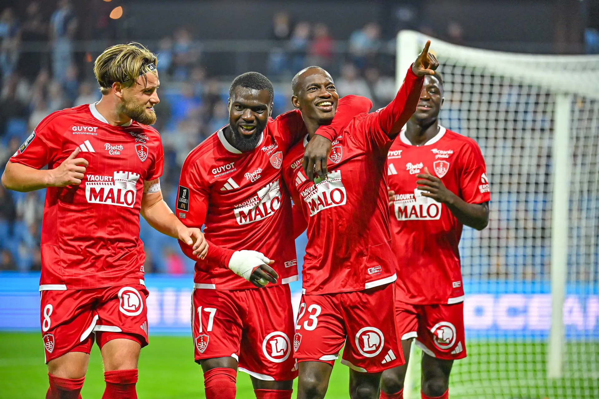 L1 : Nice cale encore, Brest arrache trois points au Havre