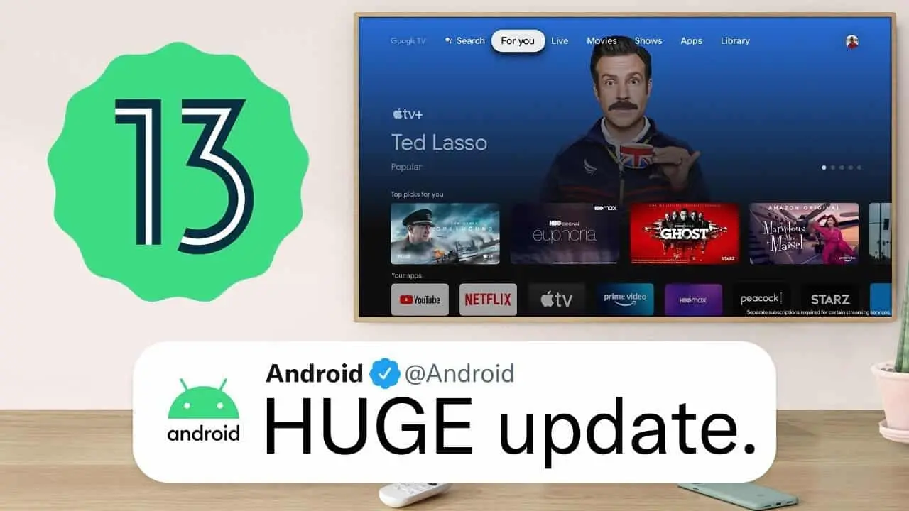 android 13 for tv