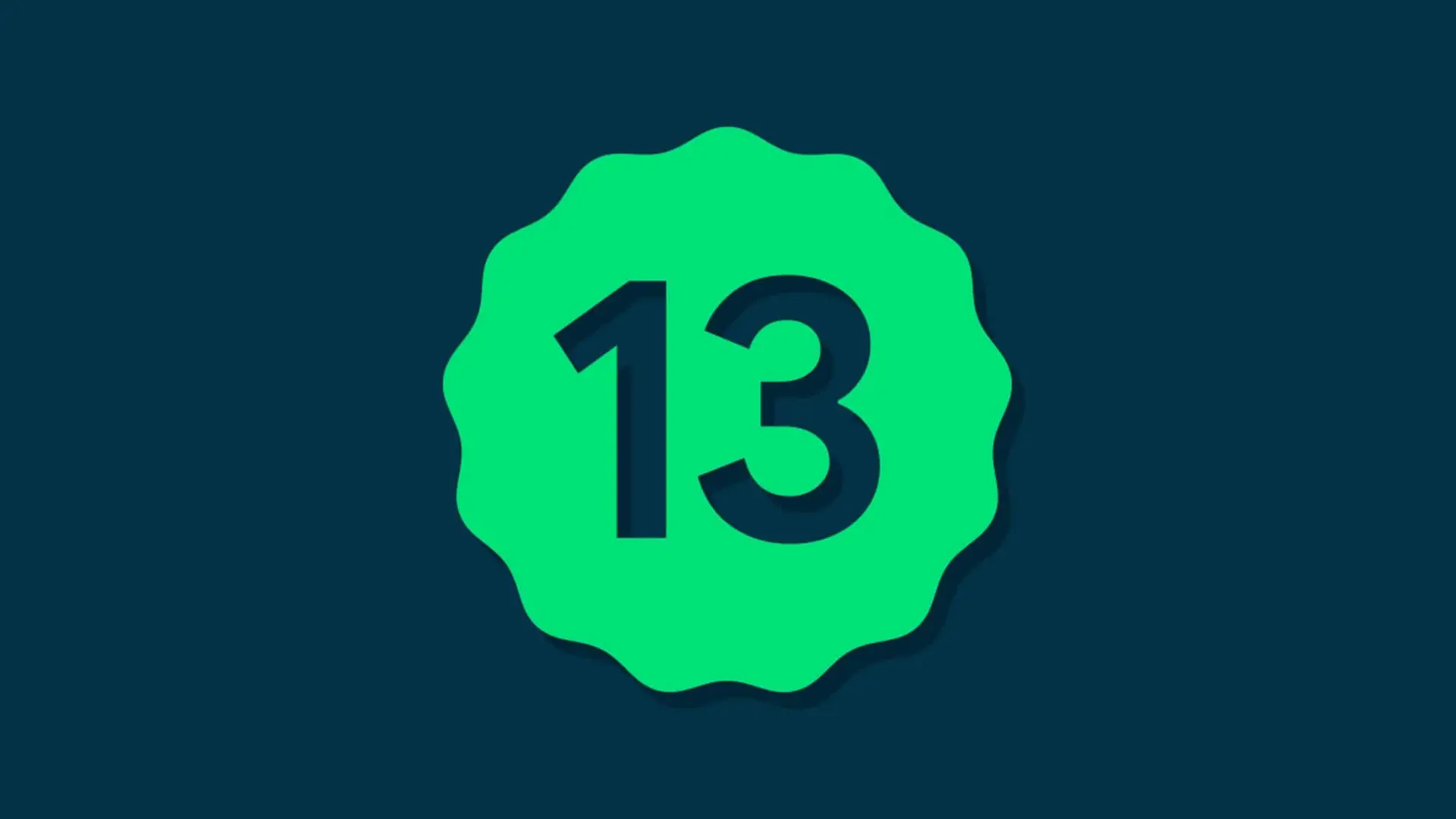 android 13 logo
