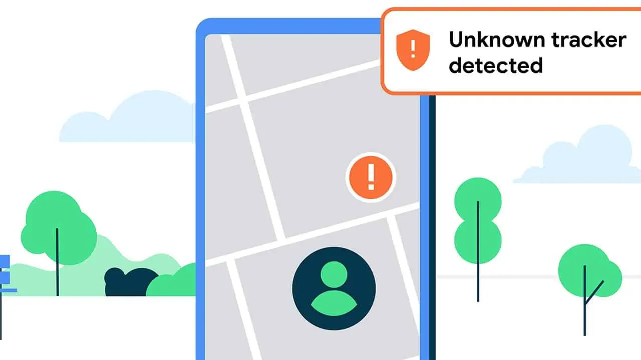 android 14 tracker alerts