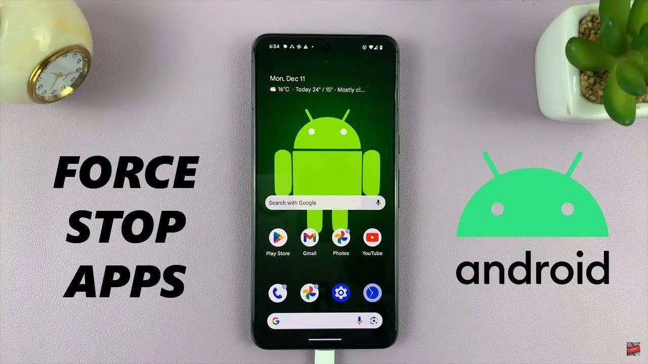 android 15 forced stop