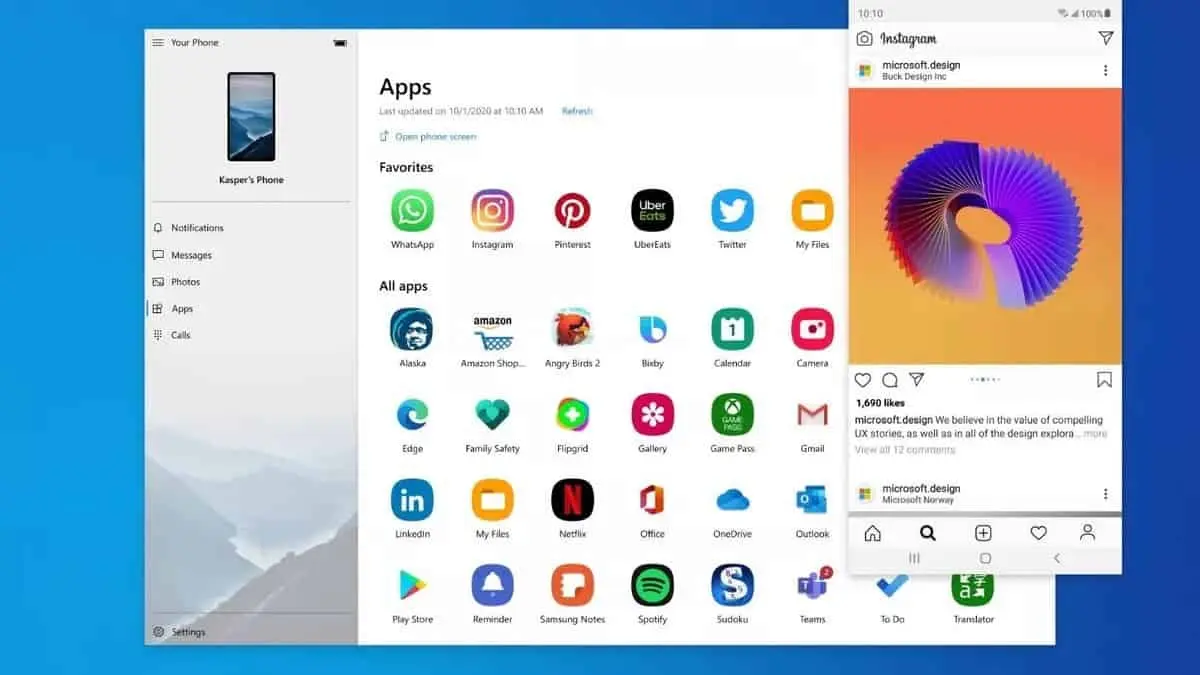 android apps on windows