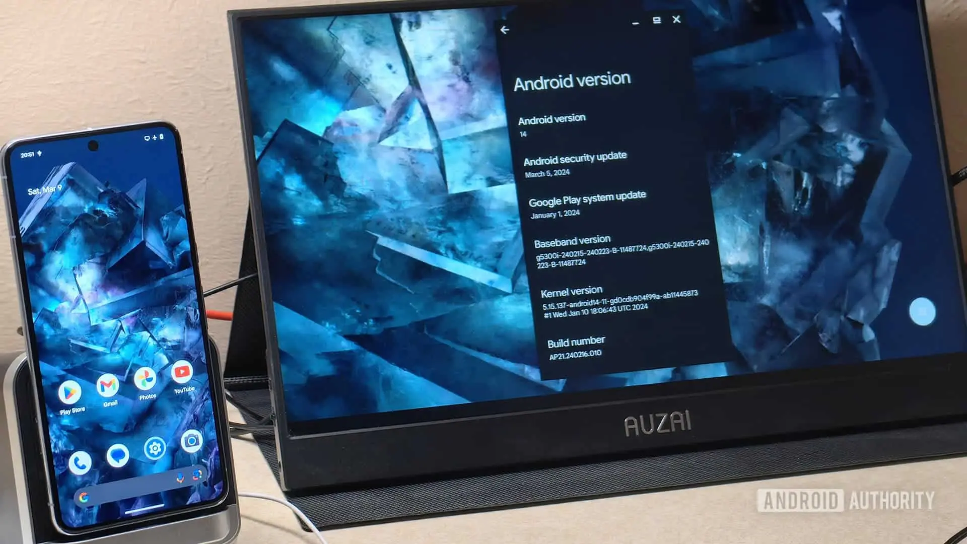 android display ftr