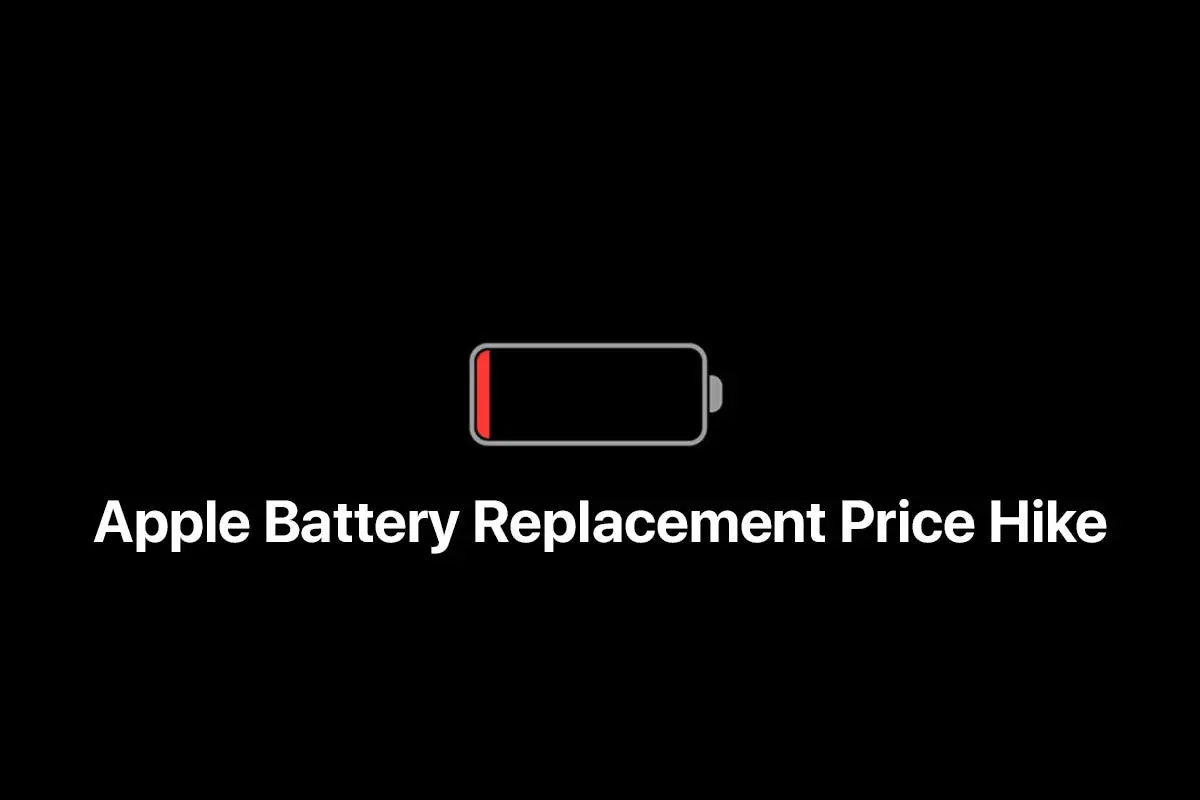 apple battery replacement price hike