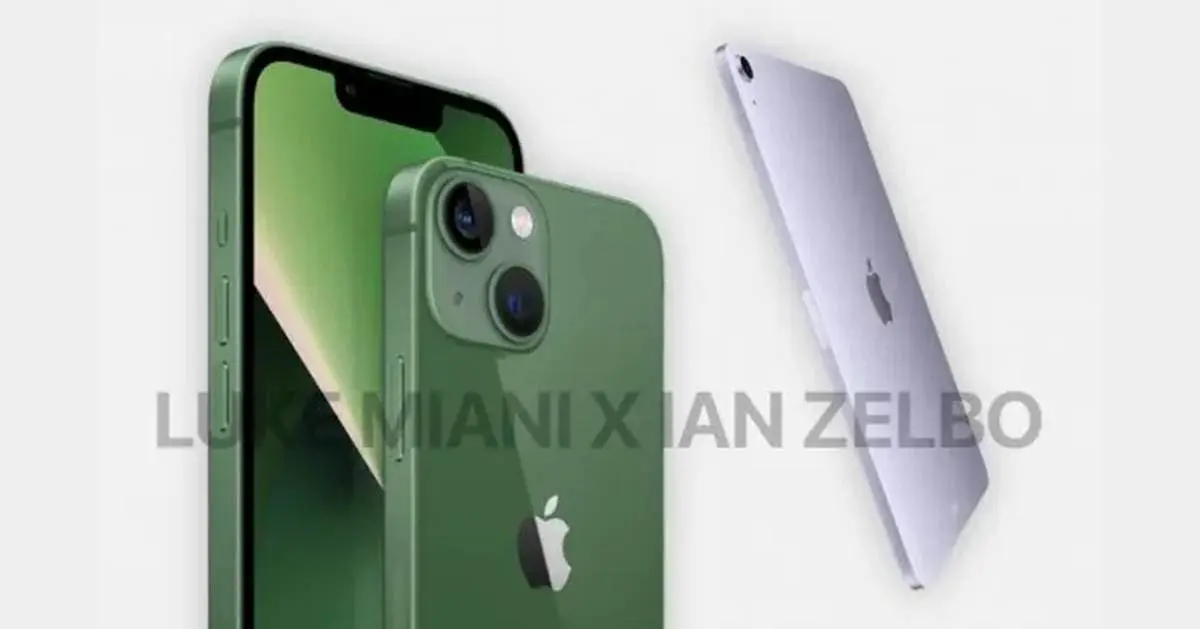 apple iphone 13 green color option