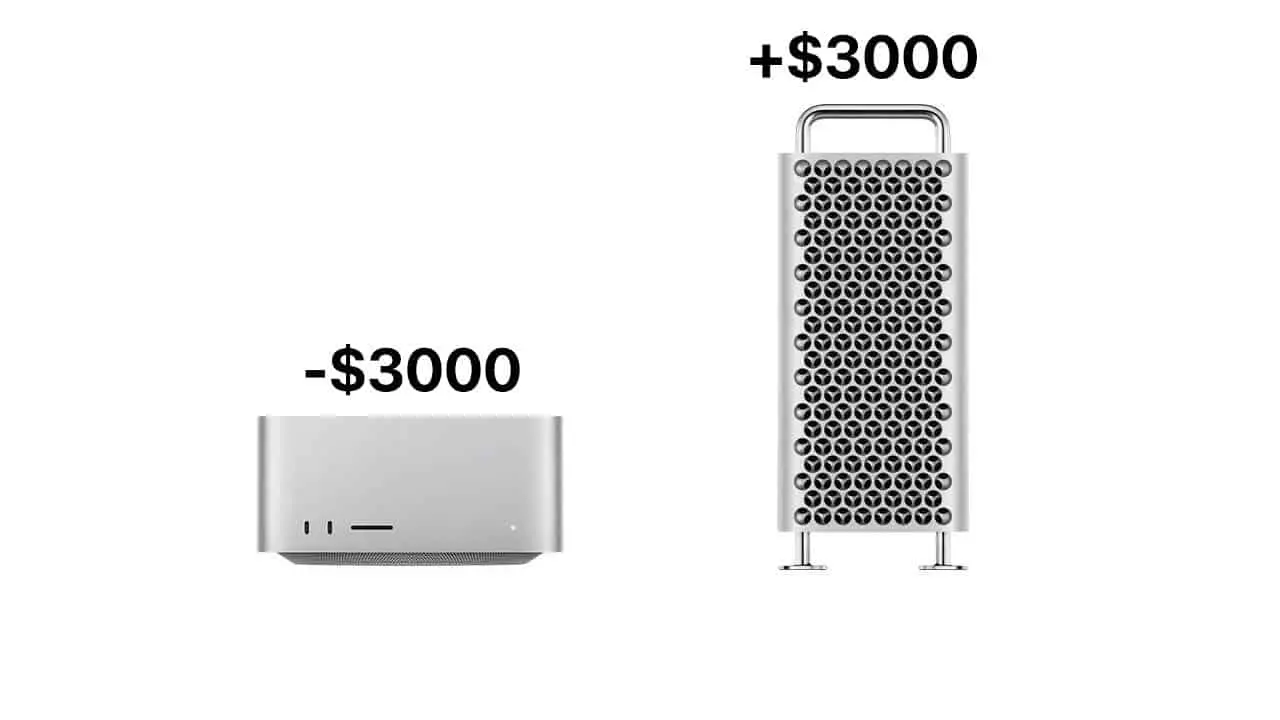 apple mac pro and mac studio