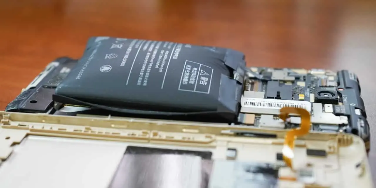 battery bulging