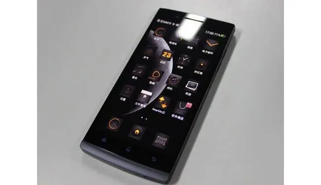 black oppo find 5 photo