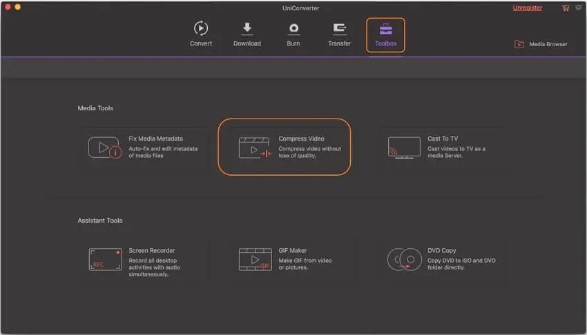 compress video mac 01