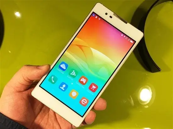 coolpad x7 front