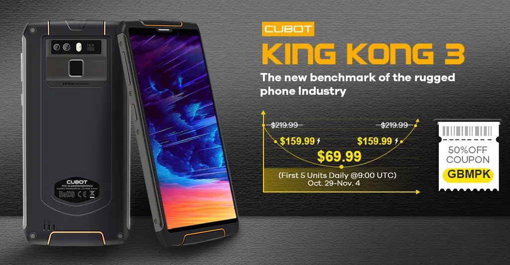 cubot king kong 3