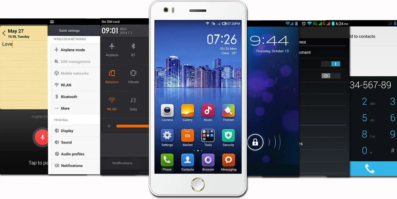 elephone p6i ui