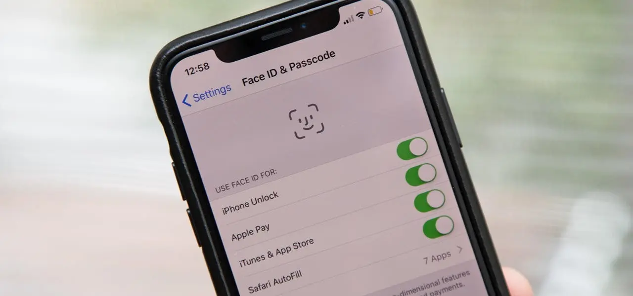 face id iphone x
