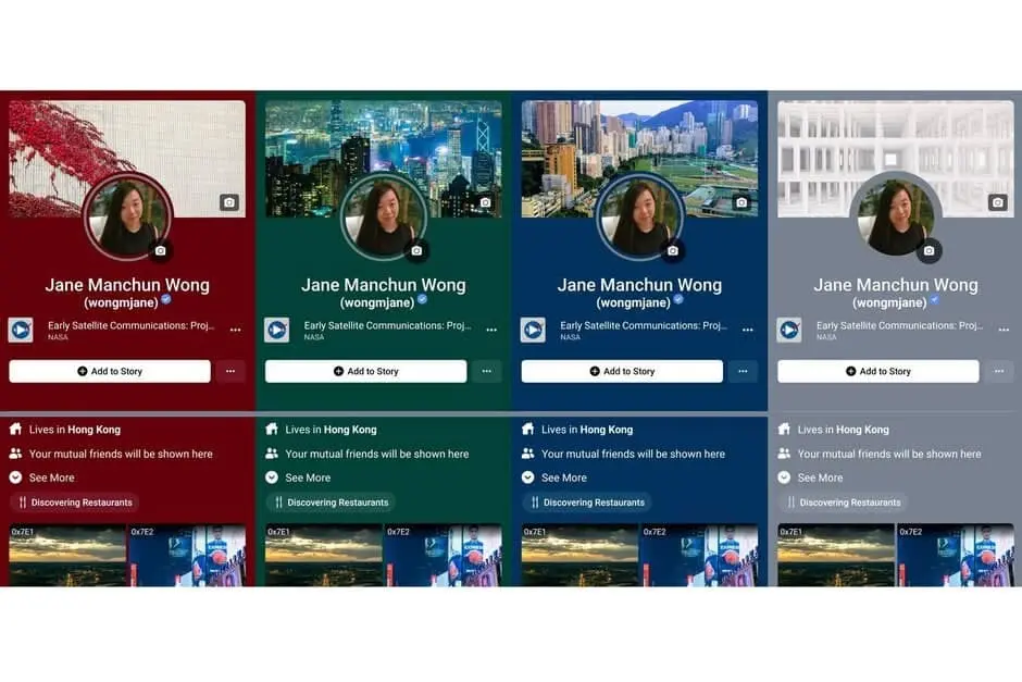 facebook is working on adaptive color background