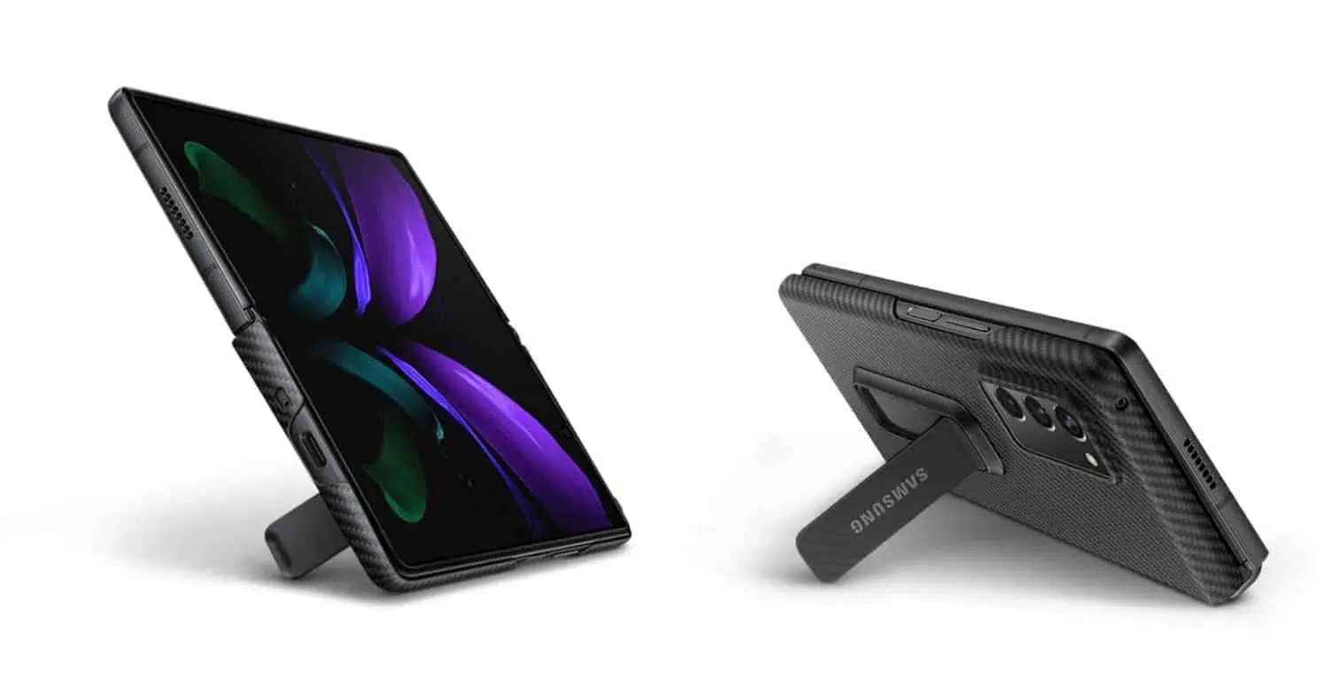 fireshot capture 492 aramid standing cover galaxy z fold2 samsung wwwsamsungcom
