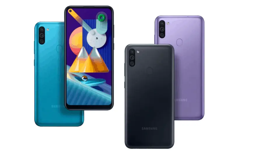 galaxy m11 2 1