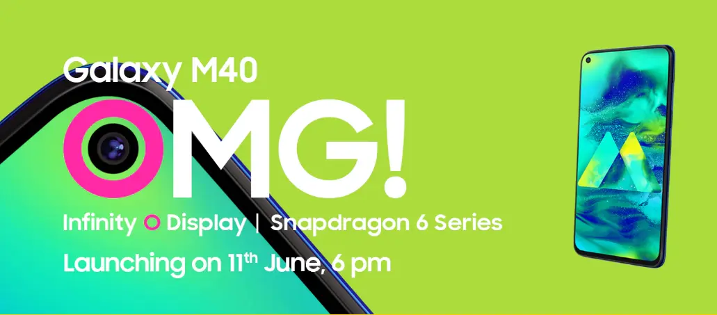 galaxy m40 official page
