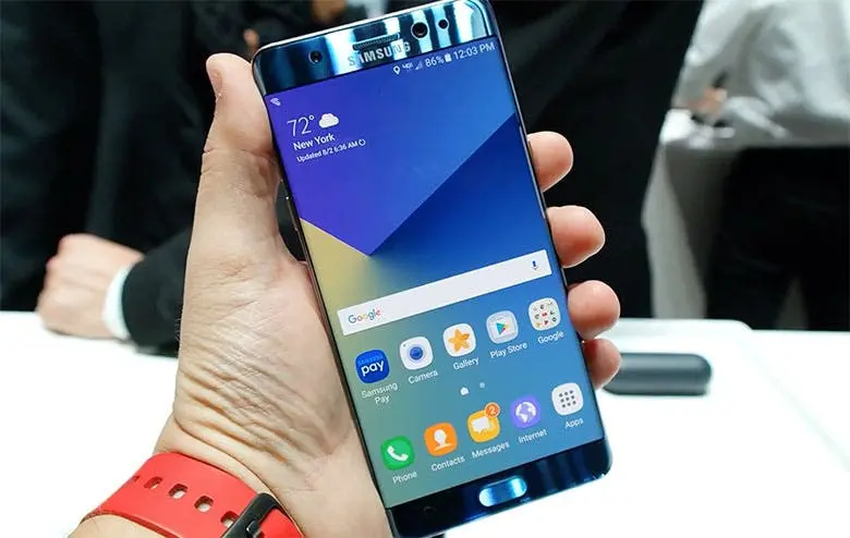 galaxy note 7 explosion report
