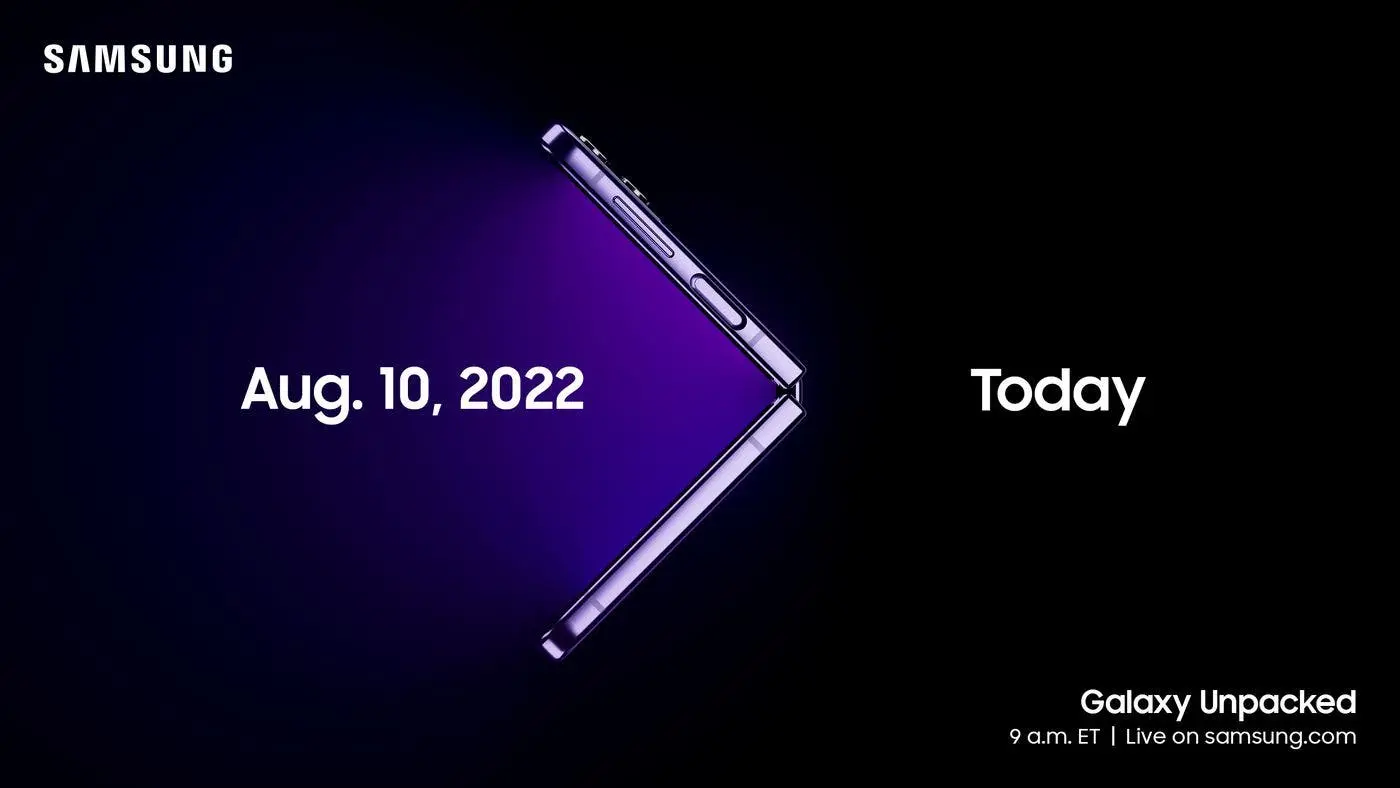 galaxy unpacked invite august 2022 1