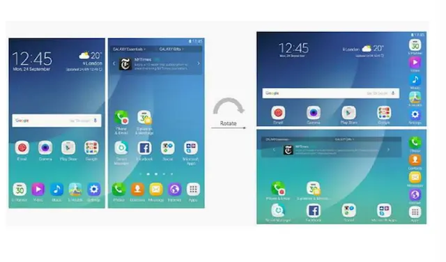 galaxy x display 4