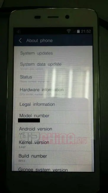gionee android 44