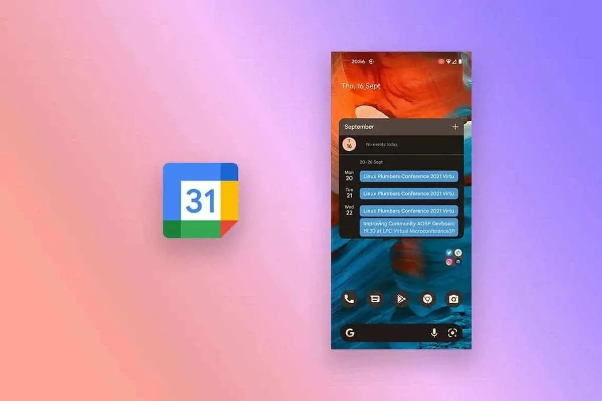 google calendar b