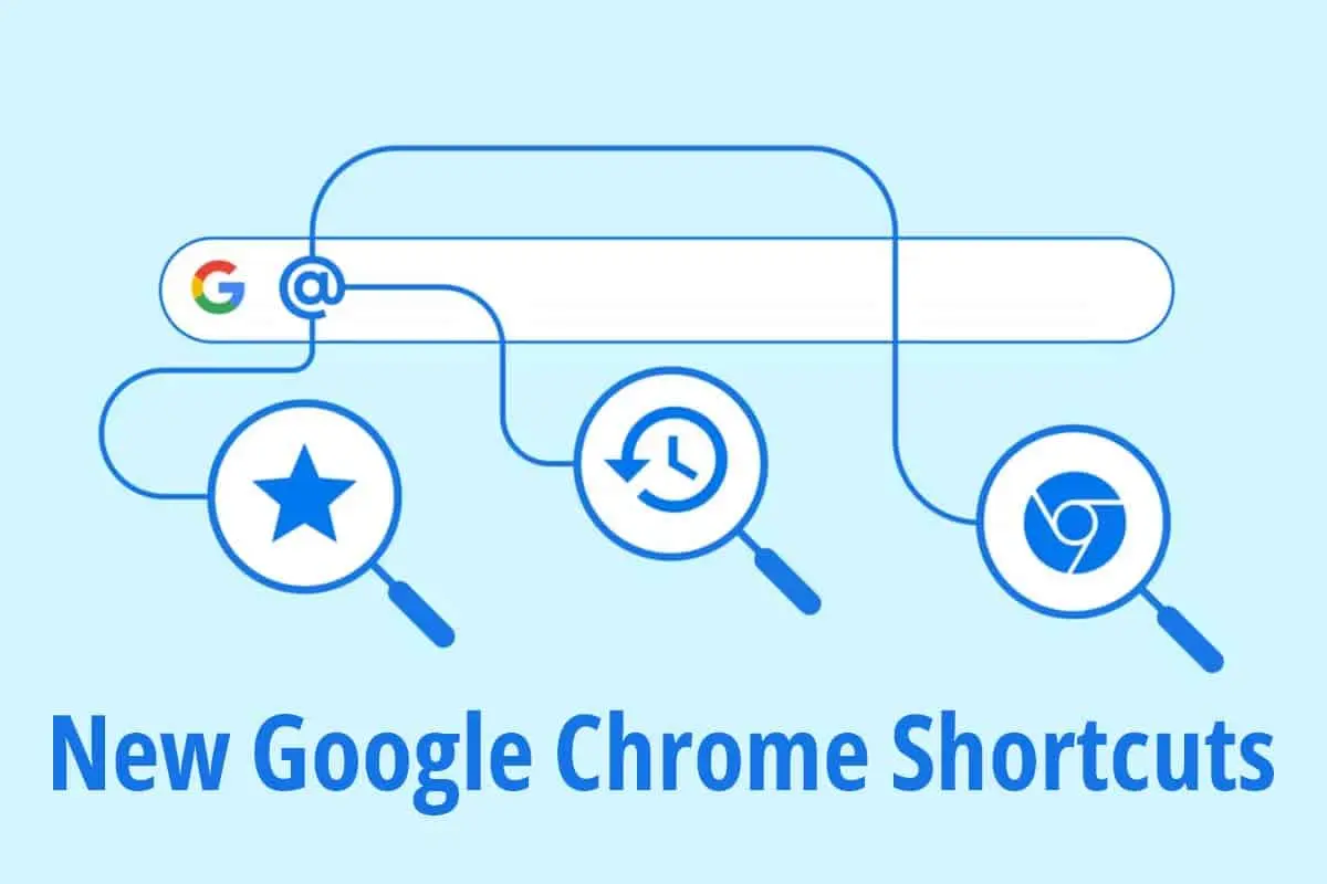 google chrome shortcuts