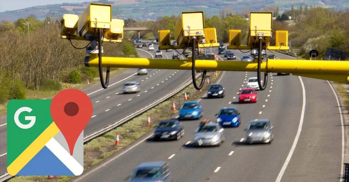 google maps speed camera update