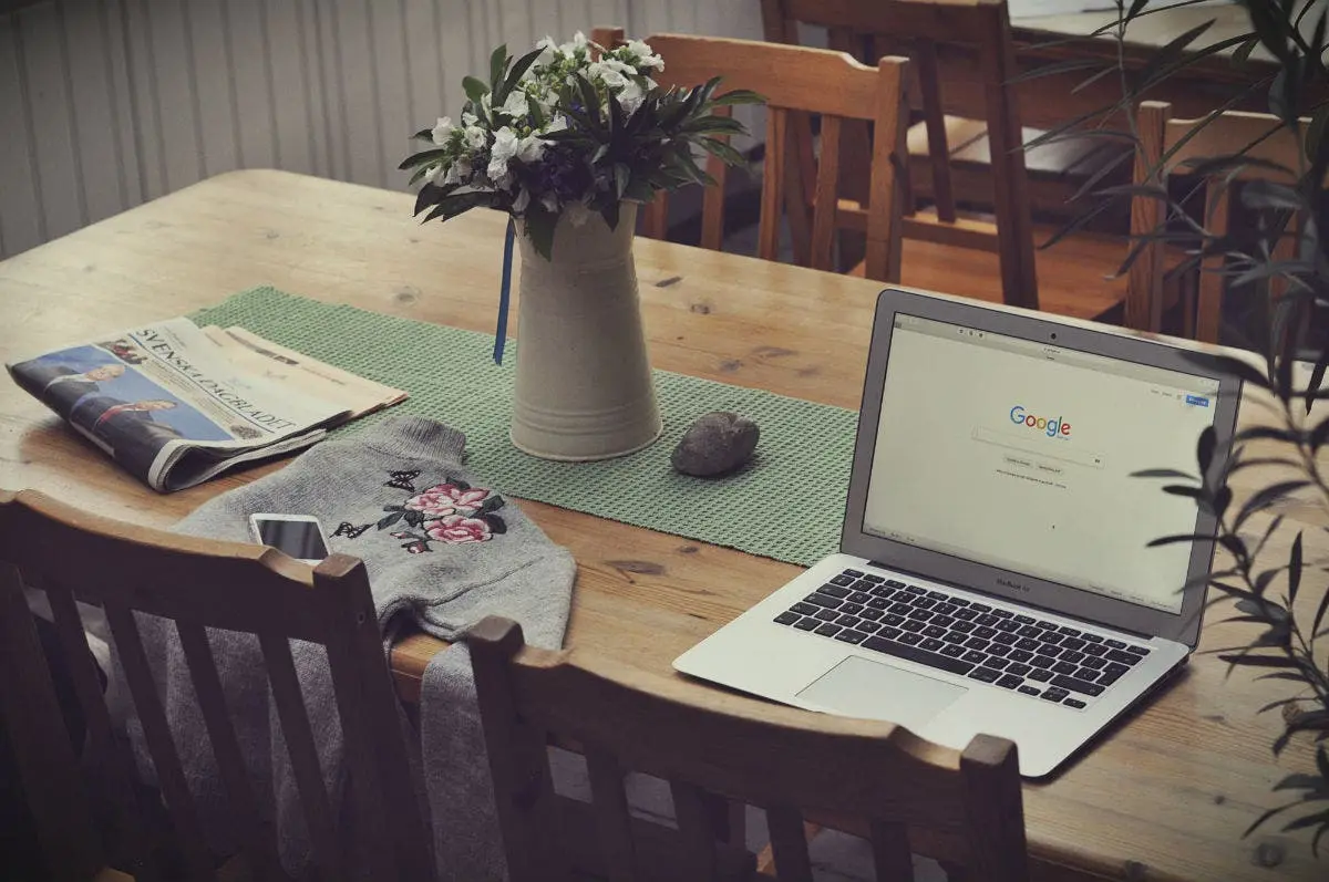 google notebook header