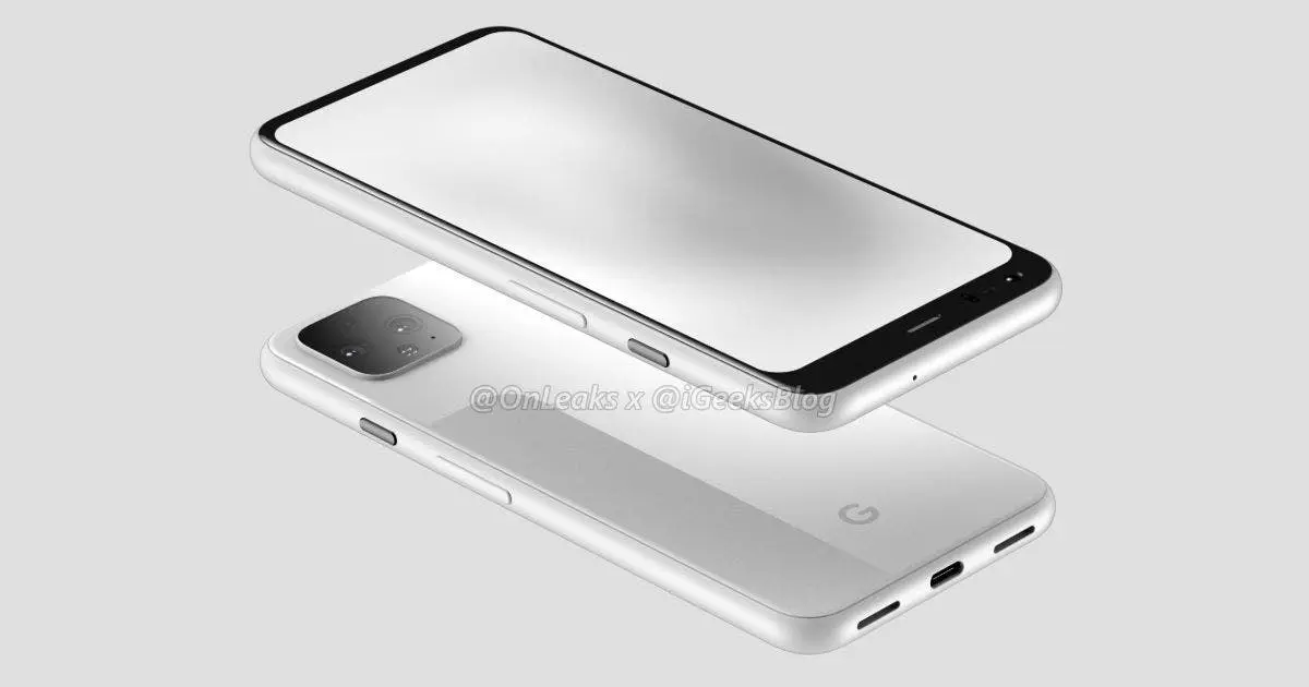 google pixel 4 xl render